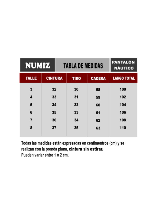 Pantalón Náutico de Gabardina - Imagen 3