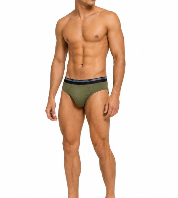 Slip de Algodón con Elástico - PACK X 3