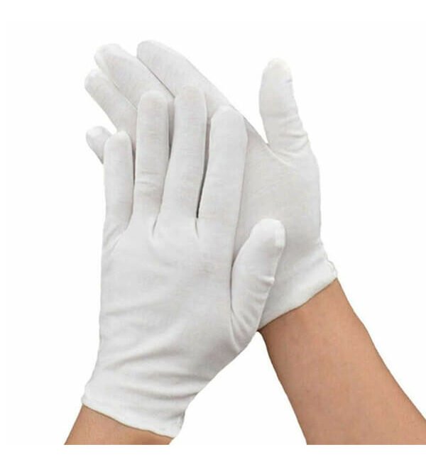 Guantes Blancos Algodón