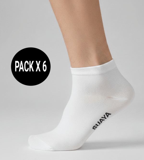 Soquete de Algodón Hombre - PACK X 6