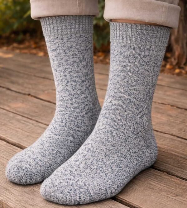 Medias Térmicas Jaspeado Lana - Pack x3